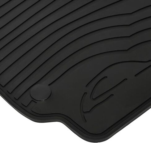 Car Floor Mats Custom Fit for Mercedes Benz EQB 250 300 350 2022-2025 Full Black Rubber Auto Liner Mats All Weather Protection Odorless in Kuwait