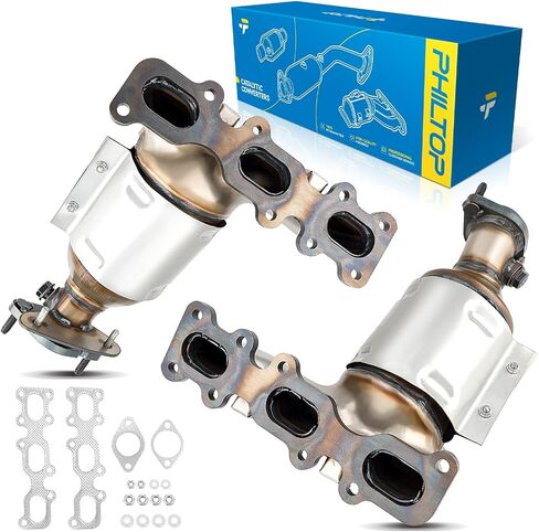 ارتفاع التدفق 50366 محول الحفاز الملاءمة لـ 99-06 Silverado 1500/Sierra 1500 4.3/4.8/5.3L ， 00-06 Tahoe/Suburban 1500/Yukon/Yukon XL 1500 4.8/5.3L ， 02-05 Avalanche 1500/escalade 5.3l in Kuwait