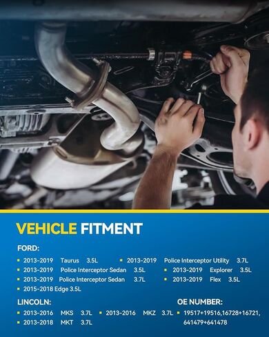 ارتفاع التدفق 50366 محول الحفاز الملاءمة لـ 99-06 Silverado 1500/Sierra 1500 4.3/4.8/5.3L ， 00-06 Tahoe/Suburban 1500/Yukon/Yukon XL 1500 4.8/5.3L ， 02-05 Avalanche 1500/escalade 5.3l in Kuwait