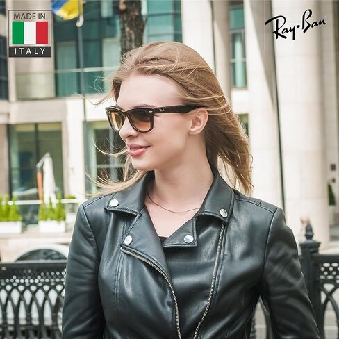 Ray-Ban RB4105 Wayfarer قابلة للطي الكلاسيكية مربع النظارات الشمسية مع حزمة مجموعة النظارات الرسمية in Saudi Arabia
