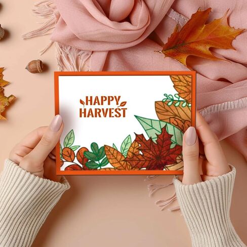 GLOBLELAND Autumn Silicone Clear Stamps Fall Pumpkin Scarecrow Maple Leaf Transparent Stamp Seals for Card Making DIY Scrapbooking Journaling Decoration 11x16cm/4.3x6.3in in Saudi Arabia