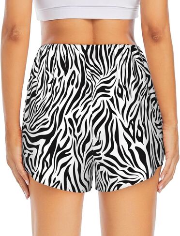 Baseball Pattern Athletic Shorts Women 2 in 1 with Pocket for Running Sports Hiking Biker Yoga Gym Shorts in Kuwait