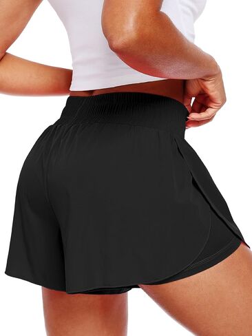 CADMUS 2 in 1 Running Shorts for Women Athletic Tennis Shorts with Pocket in Saudi Arabia