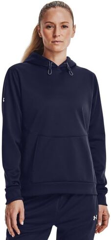 Under Armour Womens Storm Fleece Hoody Midnight Navy MD in Kuwait