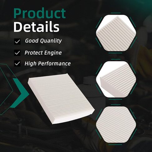PA30093 Cabin Air Filter Set Compatible With Kenworth T680 T880, for Paccar MX11 MX13 for Peterbilt 567 579 for International Lonestar OE# PA30093 X19987001 AF55839（set of 4) in Saudi Arabia