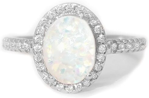 DIY Sterling Silver Halo Ashes Ring Kit - تذكارية تذكارية ، مجوهرات حرق الرماد - هدية فريدة من نوعها in Kuwait
