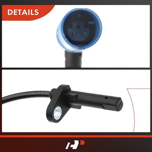 مستشعر سرعة عجلات ABS-Premium ABS متوافق مع نماذج BMW-525i 530i 2004-2007 ، 528i 535i 2008-2010 ، 545i 645CI 2004-2005 ، 550i 650Ci 2006-2010-الجانب الأمامي والخلفي ، مجموعة 4-PC in Saudi Arabia