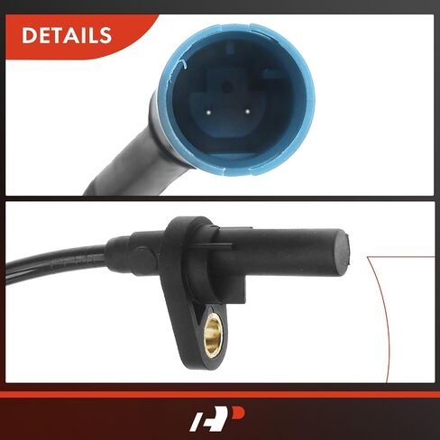 مستشعر سرعة عجلات ABS-Premium ABS متوافق مع نماذج BMW-525i 530i 2004-2007 ، 528i 535i 2008-2010 ، 545i 645CI 2004-2005 ، 550i 650Ci 2006-2010-الجانب الأمامي والخلفي ، مجموعة 4-PC in Saudi Arabia