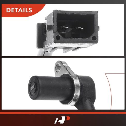 A-Premium ABS Wheel Speed Sensor Compatible with Audi Models - A4/A4 Quattro 2002-2004, S4 2002/2004/2006 - Rear Driver & Passenger Side, 2-PC Set, Replace# 8E0927807B in Saudi Arabia