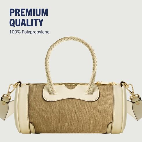 True Religion Duffel Bag, Women's Suede Handbag with Adjustable Shoulder Strap, Taupe, One Size in Saudi Arabia