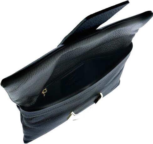Italian Genuine Leather Wristlet Crossbody Shoulder Bag Clutch Handbag For Women in Saudi Arabia