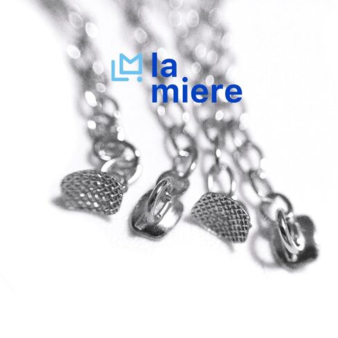 2PCS Silver Traction Lingual Button Chain Dental Lingual Button Chains Orthodontics Materials, Direct Bond Eyelet Round in Kuwait