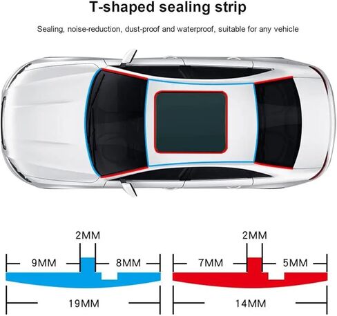 2023 Rubber Car Seals Edge Sealing Strip for Fiat 500 600 500l 500x stilo Panda in Saudi Arabia