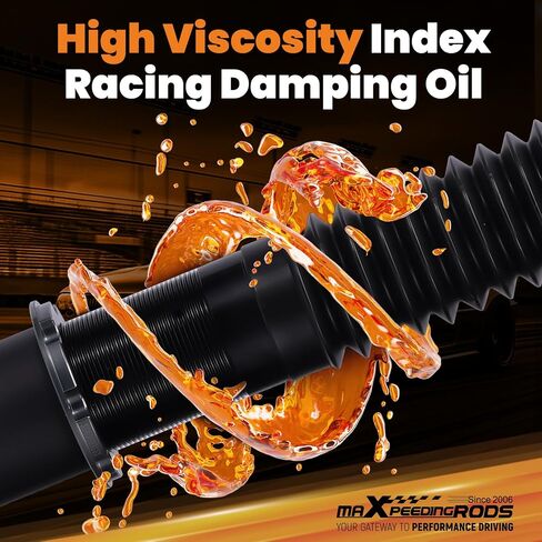 MaxPeedingrods Coilover لـ Subaru WRX و WRX STI Sedan 2015-2021 ، 24 مستويات مجموعة التعليق القابلة للتعديل ، والارتفاع القابل للتعديل صدمات لخفض مجموعة مخفض in Saudi Arabia