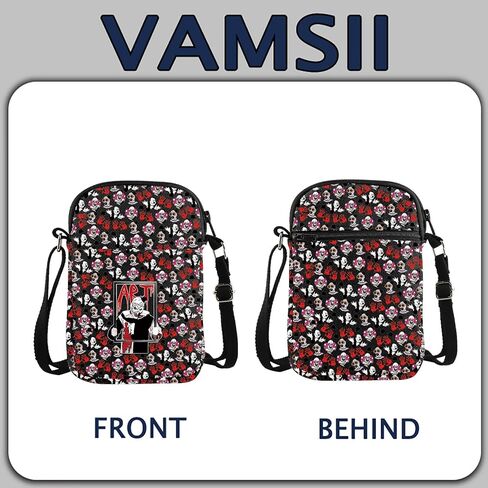 هدية مهرج مضحك هدية مهرج فيلم الفن Merch Crossbody Bag Horror Merch in Saudi Arabia