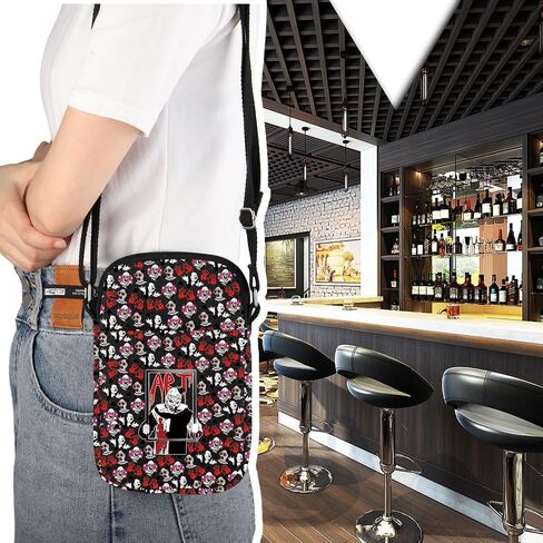 هدية مهرج مضحك هدية مهرج فيلم الفن Merch Crossbody Bag Horror Merch in Saudi Arabia