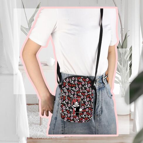 هدية مهرج مضحك هدية مهرج فيلم الفن Merch Crossbody Bag Horror Merch in Saudi Arabia