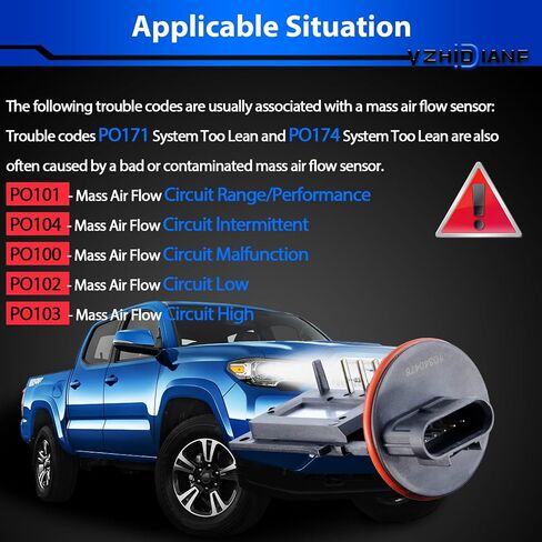 Mass Airflow Sensor Fit For:-Chevy Silverado Express Equinox Suburban Tahoe For:-GMC Acadia Savana Sierra 1500 2500 Yukon For:-Pontiac G6 G8 For:-Kia Optima Sedona For:-Cadillac OE# 10340478 in Saudi Arabia