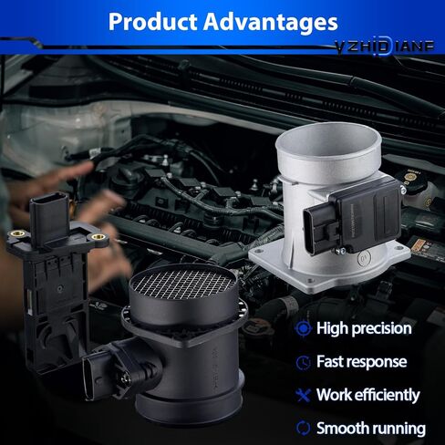 Mass Airflow Sensor Fit For:-Chevy Silverado Express Equinox Suburban Tahoe For:-GMC Acadia Savana Sierra 1500 2500 Yukon For:-Pontiac G6 G8 For:-Kia Optima Sedona For:-Cadillac OE# 10340478 in Saudi Arabia