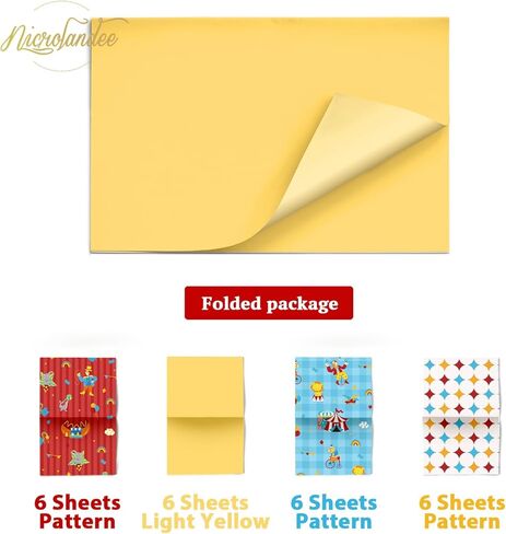 Nicrolandee 24 Sheets Christmas Tissue Wrapping Paper, 20 X15 Inches Blue White Christmas Snowflake Gifts Wrapping Paper, Gift Wrap Tissue Paper for Xmas New Year Winter Wedding Gifts Decorations in Kuwait