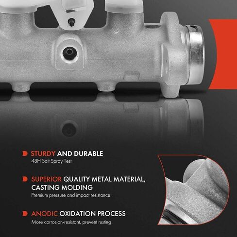 A-Premium Brake Master Cylinder مع خزان ومستشعر متوافق مع سيارات Subaru-Outback 01-04 ، Forester 98-02 ، Impreza 02-07 ، Legacy 98-04 ، Baja-استبدال# 2640191 in Saudi Arabia