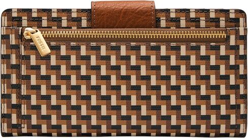 Fossil Logan Tab Clutch, Harlow Multi Print in Saudi Arabia