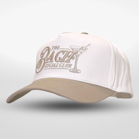 Vintage Trucker Hat | Country Cowboy Cute Preppy Retro Western Trucker Hats | Men Women Trendy Snapback | Tan Red Green Black (Vintage Vow Club | Champagne) in Saudi Arabia