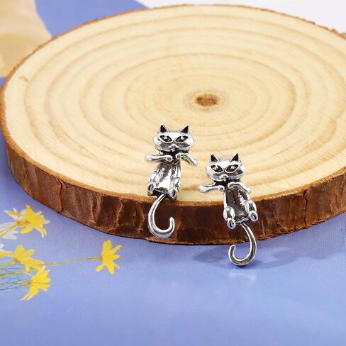 Coiris Fun Earrings for Women 3d Cool Cute Earrings Sliver Animal Post Studs Earrings Unique Cheap Funny Stuff Trendy Birthday Christmas Jewelry Gifts for Her in Saudi Arabia