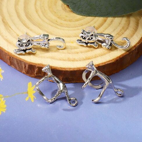 Coiris Fun Earrings for Women 3d Cool Cute Earrings Sliver Animal Post Studs Earrings Unique Cheap Funny Stuff Trendy Birthday Christmas Jewelry Gifts for Her in Saudi Arabia