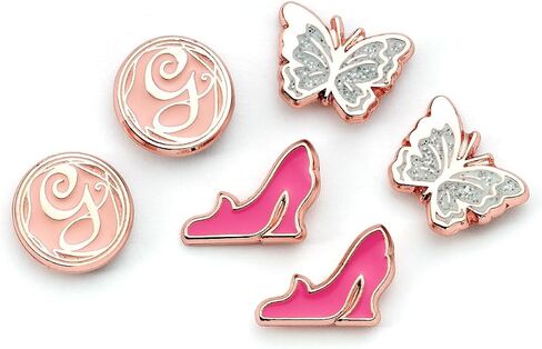 مجموعة Glinda الشريرة من 3 أقراط مسمار - Butterfly ، Glinda's Shoes & Glinda 'G' ، حجم واحد ، الزنك ، لا الأحجار الكريمة in Saudi Arabia