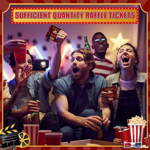 1000 Pcs Carnival Roll Tickets Raffle Tickets 2" x 2" Carnival Circus Party Tickets Double Roll 2000 Sheets Total 50/50 Raffle Tickets Stamps Party for Events Entry Class Reward Prizes in Kuwait