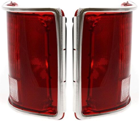 Pair of Tail Light Lens Fits Standard 6.6L 5965772 GM2807901 GM2806901 in Kuwait