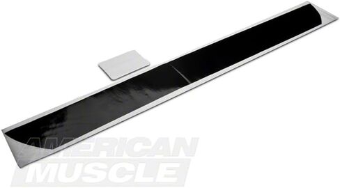 SEC10 Lower Rear Valance Accent; Matte Black Compatible for 99-04 Mustang GT, V6, Mach 1; 1999 Mustang Cobra in Saudi Arabia
