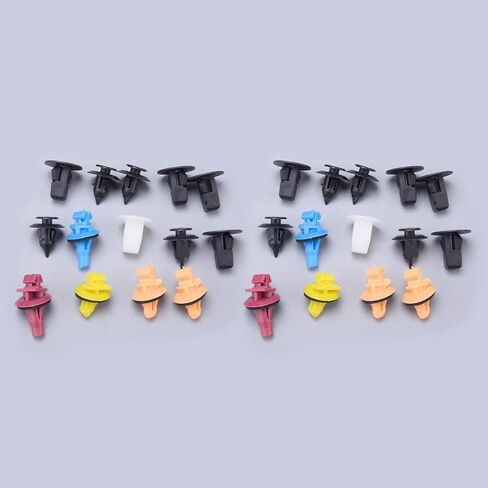 2 Sets Bumper Fender Door Panel Trim Body Mould Flare Clip Compatible for Toyota Prado 120 in Saudi Arabia