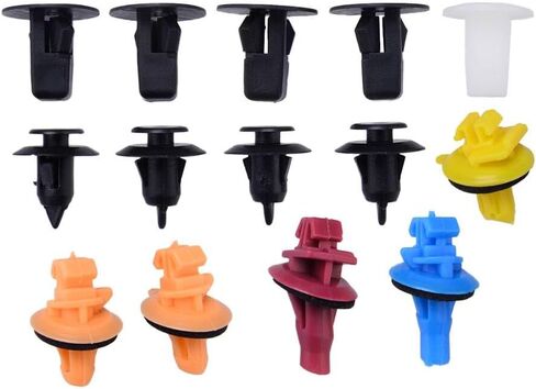 2 Sets Bumper Fender Door Panel Trim Body Mould Flare Clip Compatible for Toyota Prado 120 in Saudi Arabia