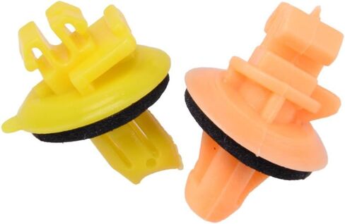 2 Sets Bumper Fender Door Panel Trim Body Mould Flare Clip Compatible for Toyota Prado 120 in Saudi Arabia
