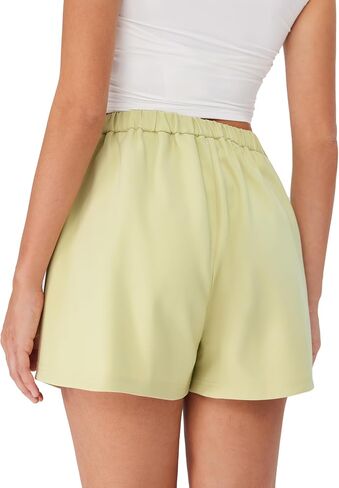 CIDER Womens Dress Shorts High Waist Casual Summer Shorts with Pockets in Saudi Arabia