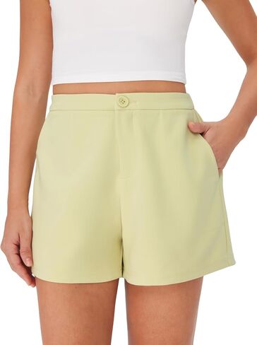 CIDER Womens Dress Shorts High Waist Casual Summer Shorts with Pockets in Saudi Arabia