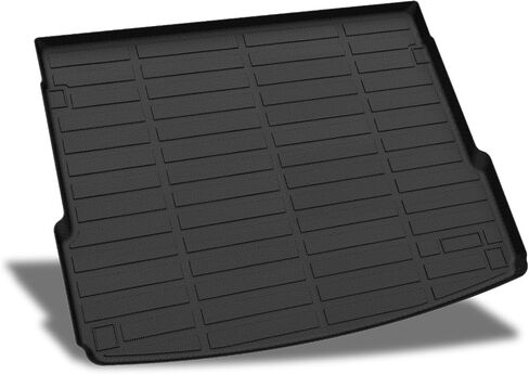 GINOWY-Cargo Liner for Honda HR-V 2023 2024 2025, All Weather 2024 HRV Trunk Mat Waterproof Cargo Mat HRV 2025 TPE Rubber Durable Easy to Clean Anti-Slip HRV Accessories Mat Black in Kuwait