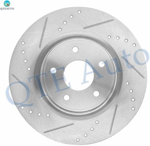 PM Auto Front Drilled Slotted Brake Disc Rotors 320mm Fits For 2015-2020 Nissan Pathfinder in Saudi Arabia