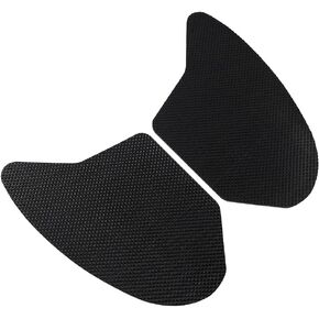 cnwaga3 1pair صهريج صهريج تراكب انزلاق الحامي الجانبي لغاز الوقود ملصق قبضة الركبتين ملصق أسود ل kawasaki zx6rr zzr600 zx6r zx636 2005-06 دراجة نارية in Kuwait