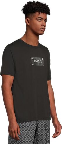 RVCA Men's Brand Grid Short Sleeve in Saudi Arabia