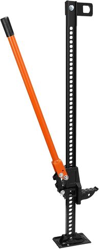VEVOR Farm Jack, 34" Utility High Lift Farm Jack, 3.18 Ton (7,000 lbs) Capacity Ratcheting Off Road Utility Jacks, Heavy-Duty Lift Jacks with 5.12"-28" Lifting Range for Tractor, Truck, SUV in Saudi Arabia