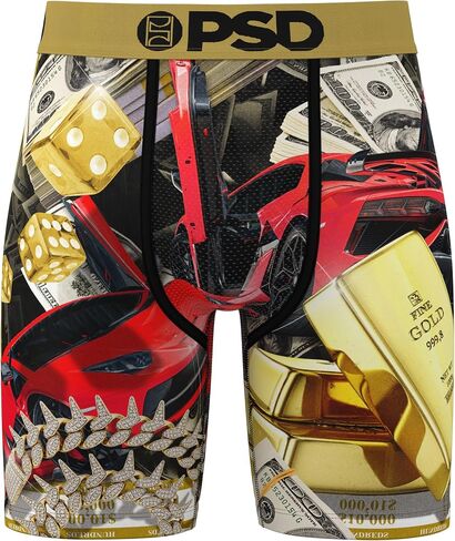 PSD Men Fast Life Boxer Boxer ، Multi ، XXL in Saudi Arabia