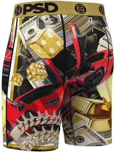 PSD Men Fast Life Boxer Boxer ، Multi ، XXL in Saudi Arabia