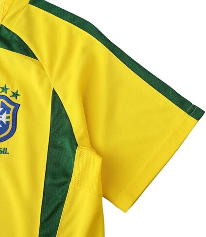 البرازيل رونالدينيو #11 Retro 2002 Soccer Jersey for Men Fan نسخة in Kuwait