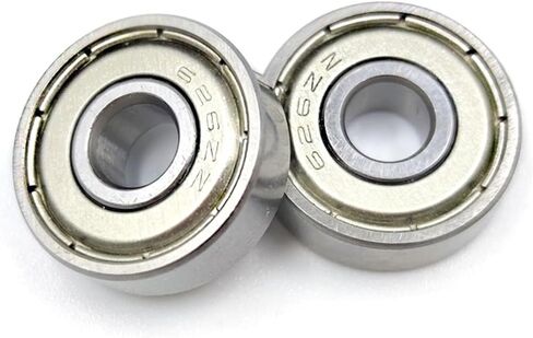 2PCS Miniature Bearing MR105ZZ L-1150ZZ 5 * 10 * 4 ، MR106ZZ L-1060ZZ 676ZZ B676ZZ 6 * 10 * 3 ، MR104ZZ L-1040ZZ 4 * 10 * 4 MM (MR105ZZ) in Kuwait
