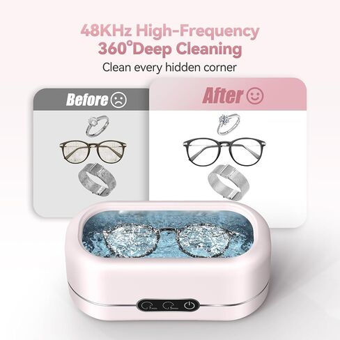 Cleaning Machine-Eyeglasses,Rings, Necklaces, Watch Strap, Makeup Brush, Dual Cleaning Modes in Saudi Arabia