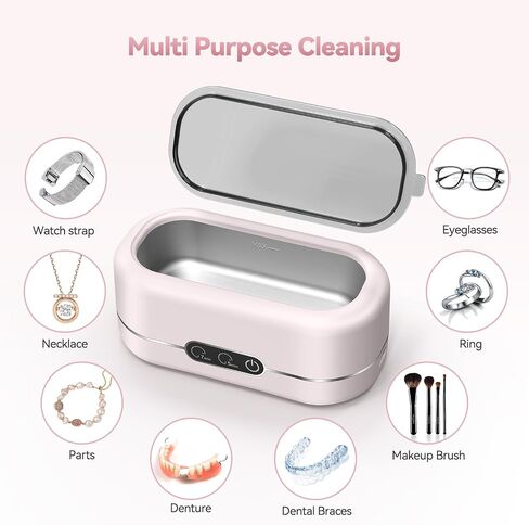 Cleaning Machine-Eyeglasses,Rings, Necklaces, Watch Strap, Makeup Brush, Dual Cleaning Modes in Saudi Arabia