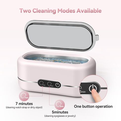 Cleaning Machine-Eyeglasses,Rings, Necklaces, Watch Strap, Makeup Brush, Dual Cleaning Modes in Saudi Arabia